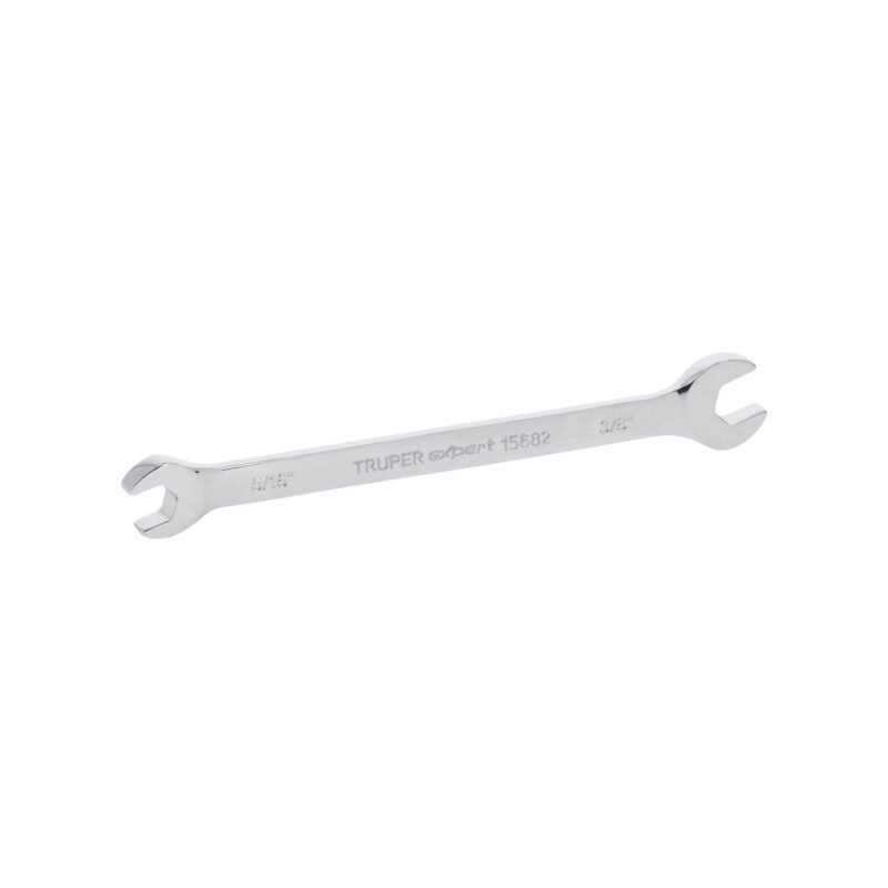 LL-3020.jpg Código: 15682 Llave española, 5/16 x 3/8' x 145 mm de largo, Truper Expert LL-3020
