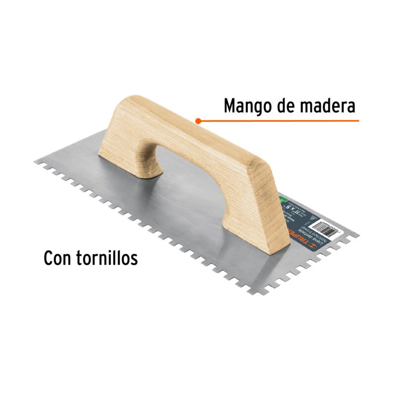 LLM-2CFC1.jpg Código: 11525 Llana 11' dentado cuadrado 1/4', tipo español, mgo madera LLM-2C