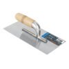 Código: 15406 Llana 11' canto recto, 6 remaches, mgo madera, Truper LLM-6L