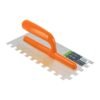 Código: 102702 Llana 11' dentado cuadrado 1/2', 6 remaches, mgo plástico LLP-6CG