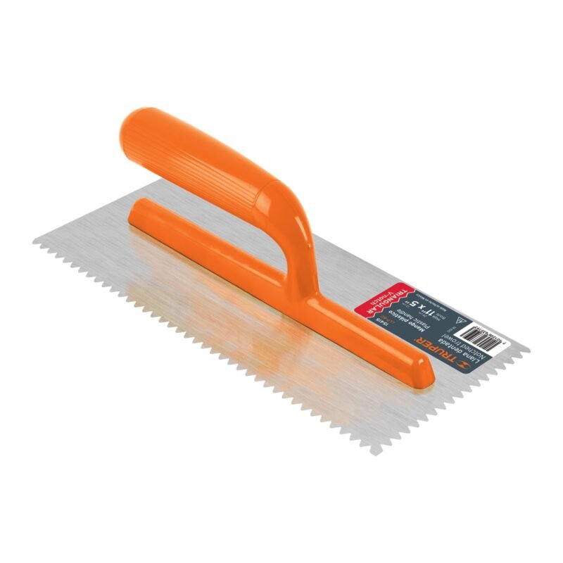LLP-6D.jpg Código: 15415 Llana 11' dentado triangular, 6 remaches, mgo plástico LLP-6D