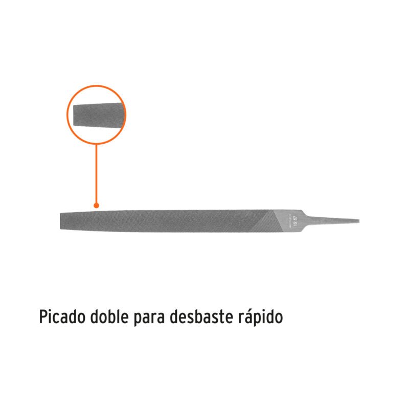 Código: 15157 Lima plana muza 10', Truper LPM-10