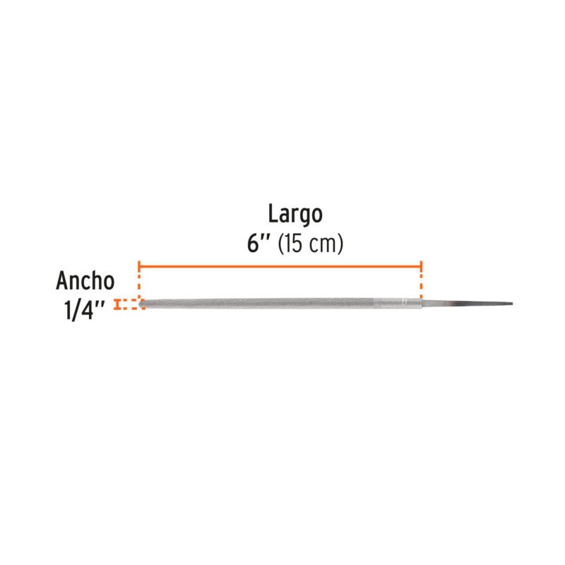 Código: 15195 Lima redonda muza 6', Truper LRM-6