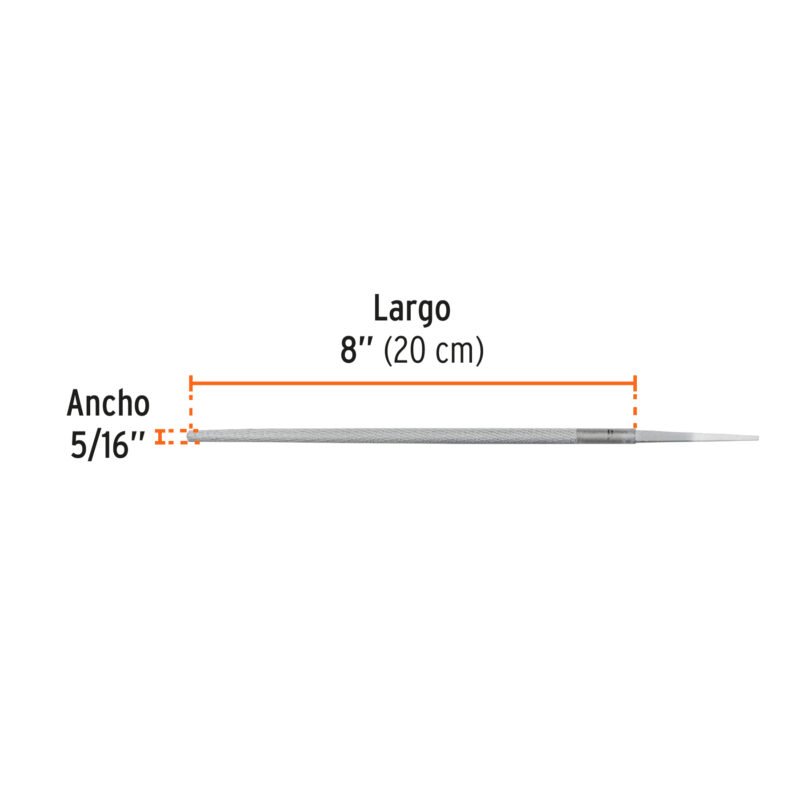 LRM-8FC2.jpg Código: 15197 Lima redonda muza 8', Truper LRM-8