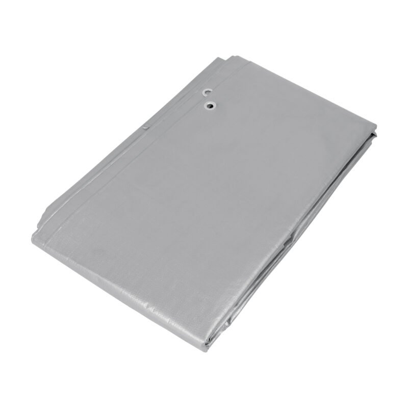 LT-35.jpg Código: 10771 Lona de polietileno reforzada 3 x 5 m, gris, 180g/m2, TRUPER LT-35