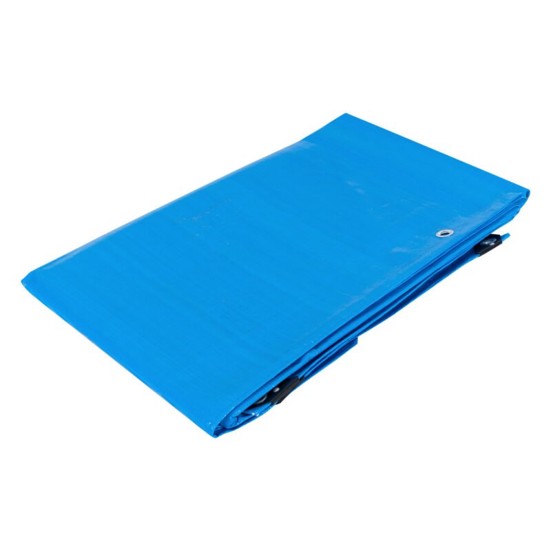 LT-35Z.jpg Código: 102548 Lona de polietileno reforzada 3 x 5 m, azul, 180g/m2, TRUPER LT-35Z