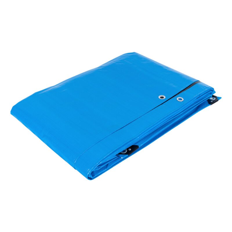 LT-47Z.jpg Código: 102571 Lona de polietileno reforzada 4 x 7 m, azul, 180g/m2, TRUPER LT-47Z