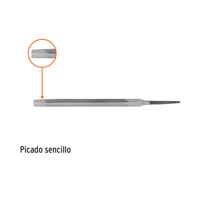 Código: 15128 Lima triangular 6' para machete, 34 dpp, TRUPER LTR-6