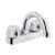 Código: 49589 Mezcladora 4' para lavabo, cuello curvo, cartucho compresión M-050-C