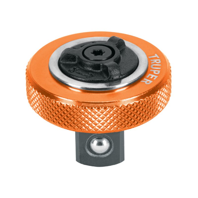 M-1249-P.jpg Código: 13653 Matraca cuadro 1/2' tipo perilla, Truper M-1249-P