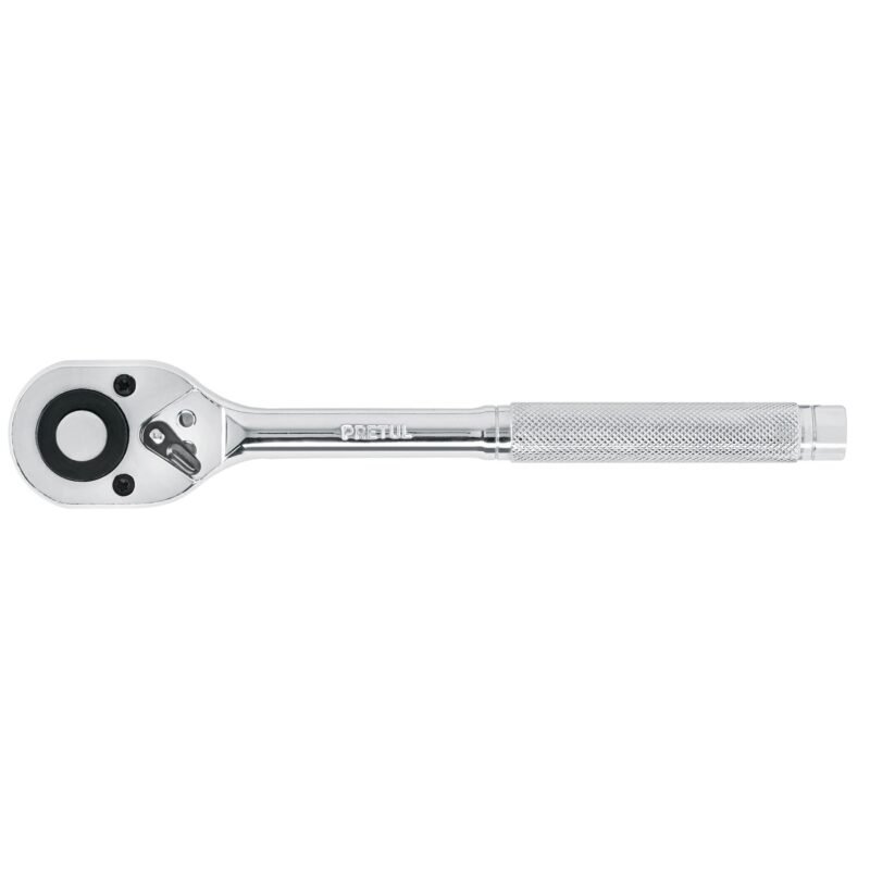 M-1252PB.jpg Código: 21152 Matraca cuadro 1/2' cabeza de pera liberación rápida, Pretul M-1252PB