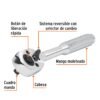 Código: 13214 Matraca cuadro 1/4' cabeza de pera de liberación rápida M-1449-N
