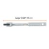 Código: 13909 Mango articulado de 5-3/4'x 13 mm para dados cuadro 1/4' M-4766