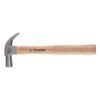 Código: 10558 Martillo cabeza cónica 25 mm uña curva, mango madera, TRUPER MAC-25