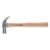 Código: 10558 Martillo cabeza cónica 25 mm uña curva, mango madera, TRUPER MAC-25