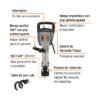 Código: 100893 Martillo demoledor HEX 20 kg, 55J, 1600W, TRUPER EXPERT MADE-20NX