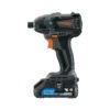 Código: 101402 Destornillador de impacto, 20V, 2 baterías 2Ah, MAX MAX-20D