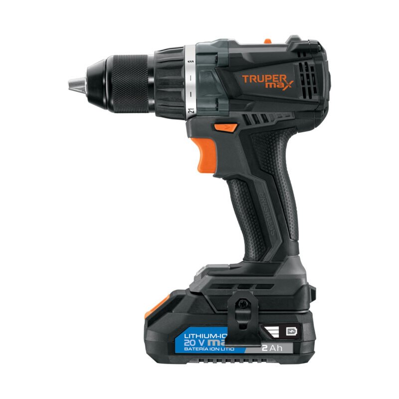 MAX-20T.jpg Código: 101452 Taladro 1/2', 20V, 2 baterías 2Ah, MAX MAX-20T