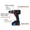 Código: 102235 Combo rotomartillo y destornillador de impacto, 20V, MAX MAXCOM-20