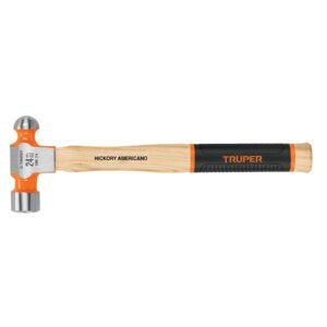 Código: 16903 Martillo pulido de bola 24 oz mango hickory, Truper Grip MB-24