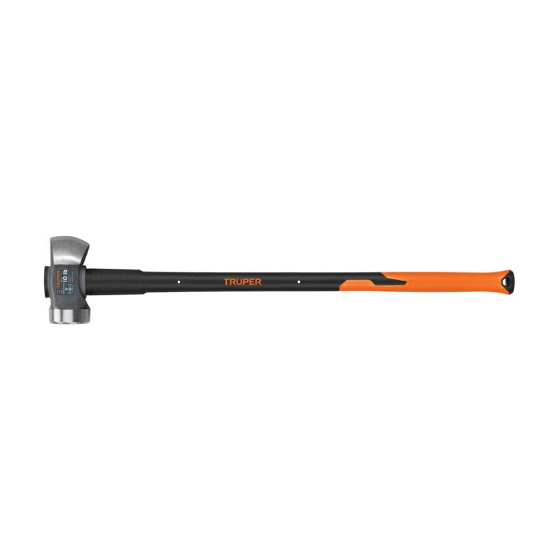MD-10FX.jpg Código: 11135 Marro demoledor 10 lb, mango fibra de vidrio 36', Truper MD-10FX
