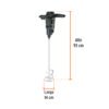 Código: 101519 Mezcladora eléctrica 1500W, TRUPER INDUSTRIAL MEZ-150N