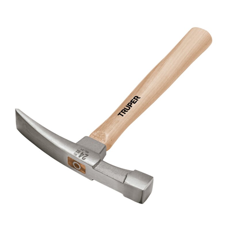 ML-24.jpg Código: 16861 Martillo 24 oz ladrillero, mango 12', Truper ML-24