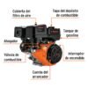 Código: 101329 Motor a gasolina 13 HP, Truper MOG-130