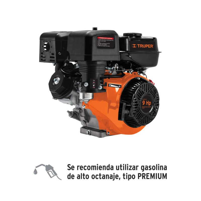 MOG-90.jpg Código: 101328 Motor a gasolina 9 HP, Truper MOG-90
