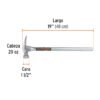Código: 10644 Martillo tubular 20 oz uña California Ripper, cara fresada MORCA-20T