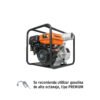 Código: 17118 Motobomba autocebante 4'x4', gasolina 9HP, agrícola, TRUPER MOTB-4