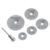 Código: 102328 Kit de minidiscos sierra p/herramienta rotativa,5 pzs,TRUPER MOTO-5D