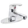 Código: 49550 Monomando lavabo, ABS, nariz recta, con cubierta, BASIC MP-420