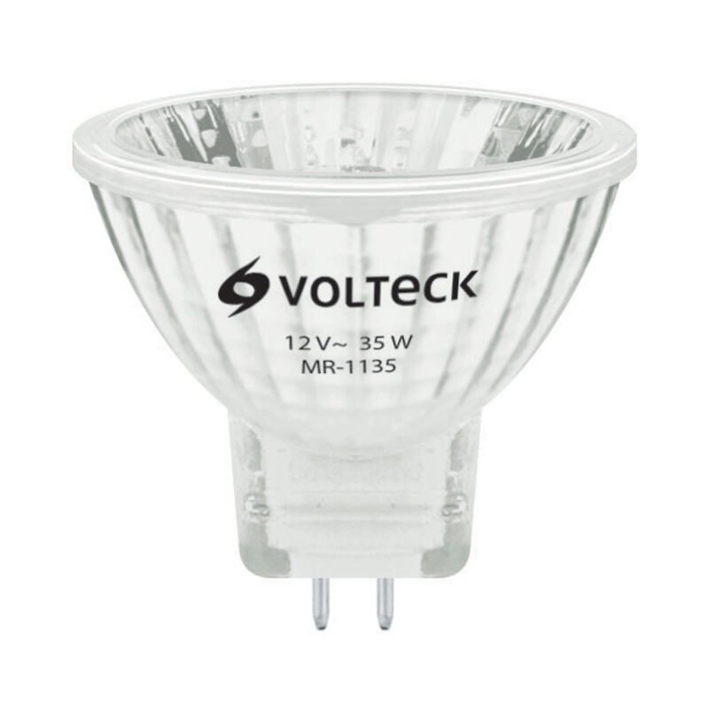 MR-1135.jpg Código: 47252 Lámpara de halógeno 35 W tipo MR11 en caja, Volteck MR-1135