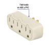 Código: 46810 Multicontacto triple aterrizado, barra, Volteck MUL-320