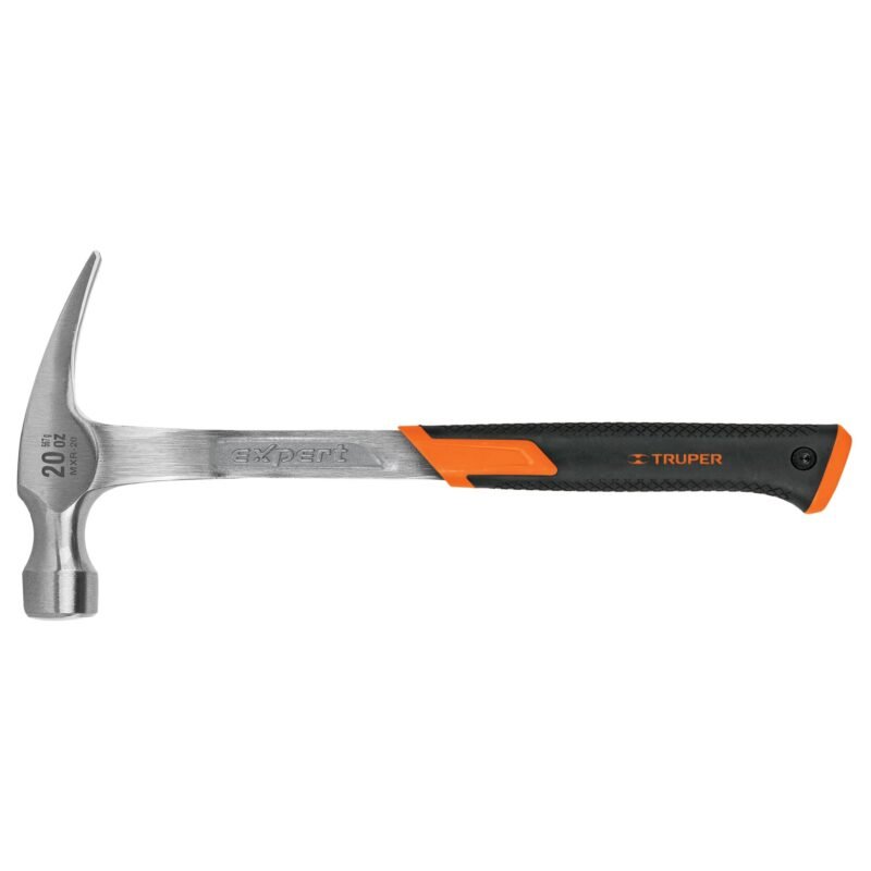 Código: 16821 Martillo forjado 20 oz uña recta, mango con neopreno, Expert MXR-20