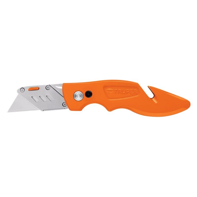 NV-7X.jpg Código: 17025 Navaja abatible 7' cuerpo de aluminio y acero inox, Truper NV-7X