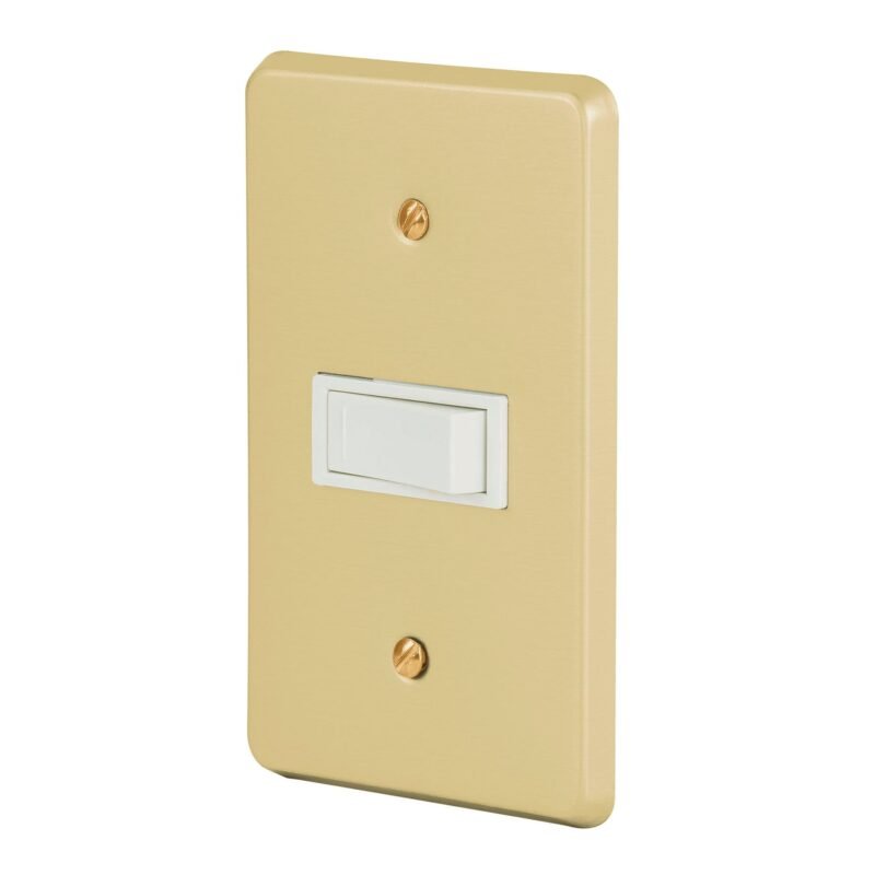 Código: 46386 Placa armada con interruptor sencillo, línea Económica PA-APSE-E