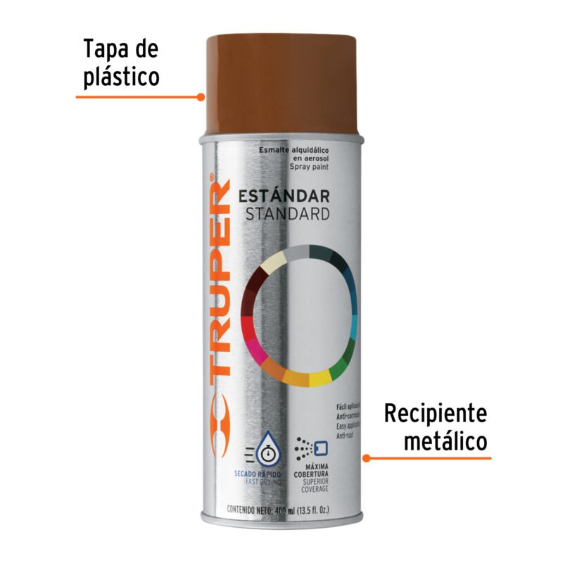 PA-TA-2FC1.jpg Código: 102835 Pintura en aerosol, tabaco, bote tradicional, 400 ml PA-TA-2