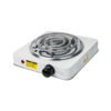 Código: 23031 Parrilla eléctrica 1 quemador en espiral, blanca, BASIC PAEL-1CP