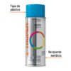 Código: 102847 Pintura en aerosol, azul neón, bote tradicional, 400 ml PAF-AZ-2