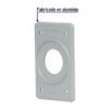 Código: 46431 Placa para intemperie tipo FS, sencilla, de sobreponer PAFSE-S