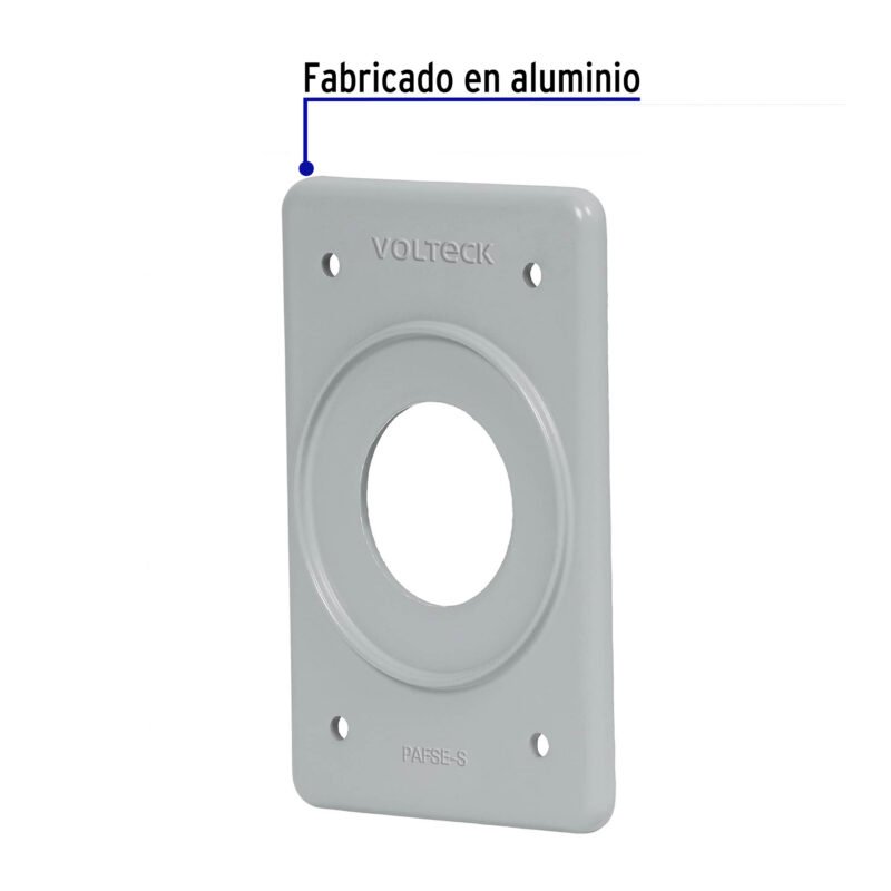 C Código: 46431 Placa para intemperie tipo FS, sencilla, de sobreponer PAFSE-S