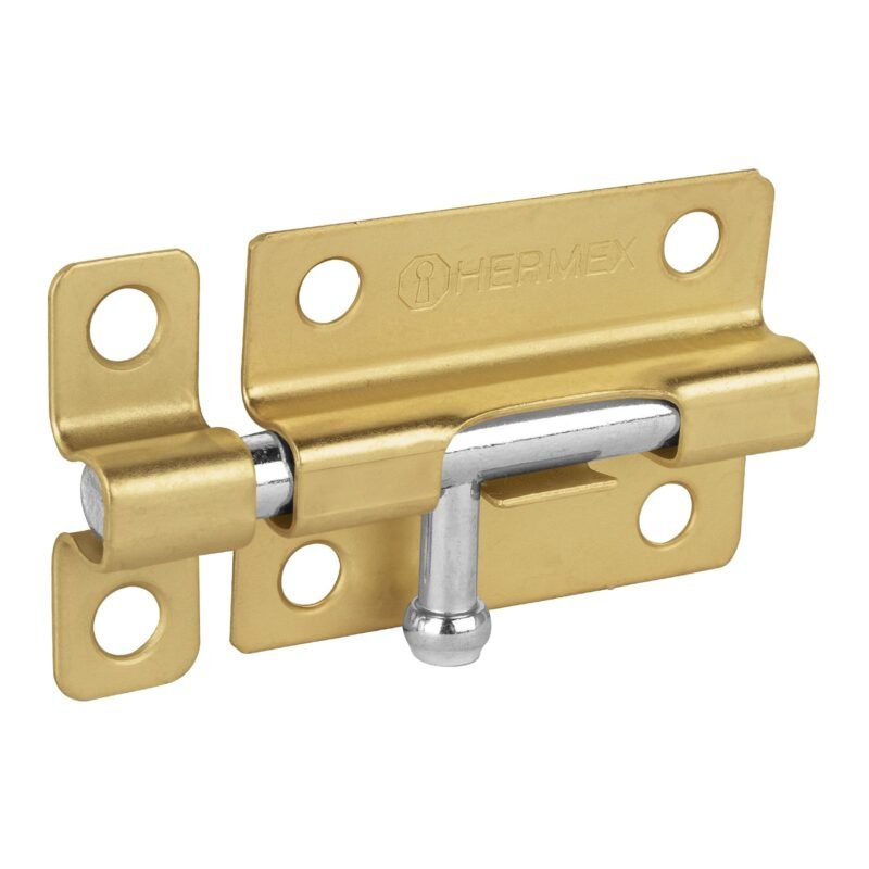 PAS-31.jpg Código: 45722 Pasador de barril de acero latón 3', HERMEX PAS-31