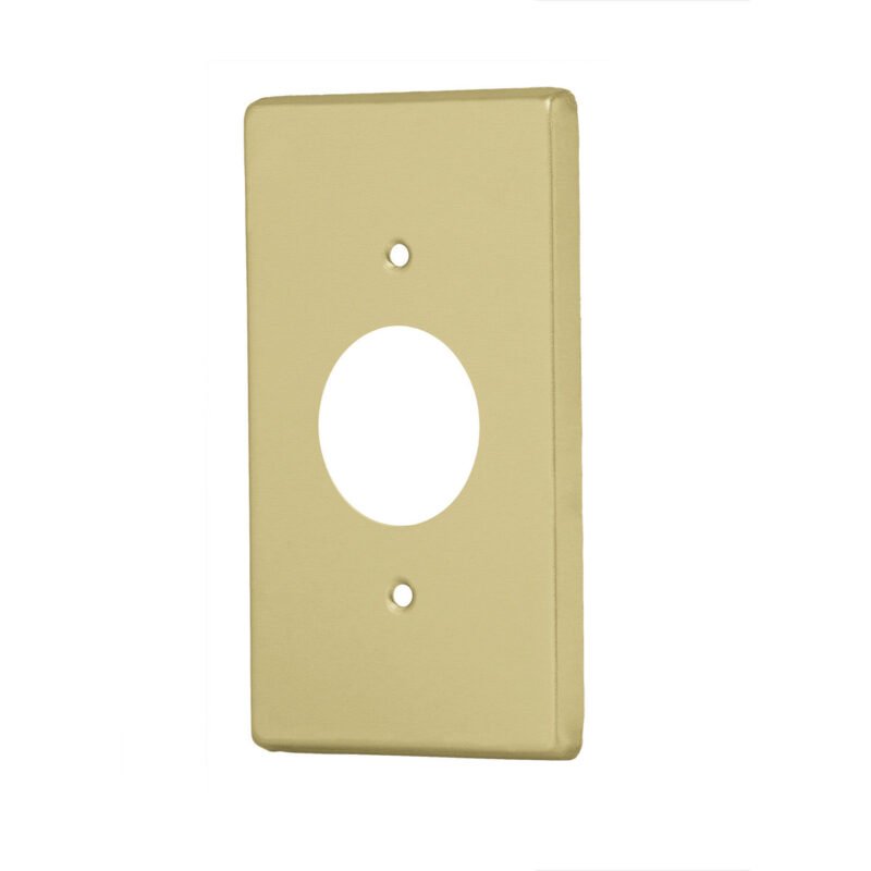 Código: 46414 Placa para contacto redondo, de aluminio, línea Standard PASE-S