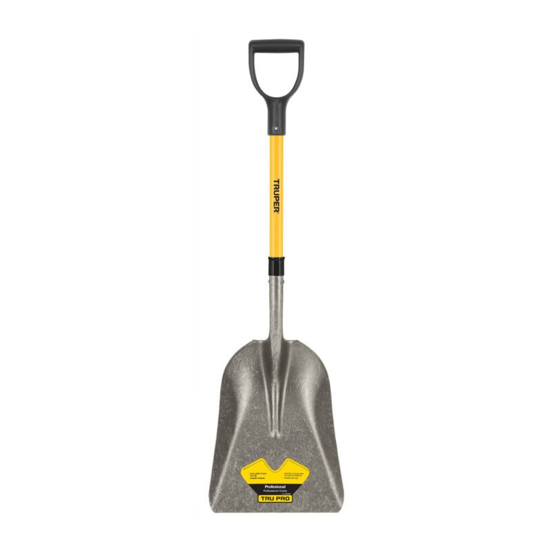 PCAY-F.jpg Código: 17153 Pala carbonera Tru Pro, puño 'Y', mango de fibra de vidrio PCAY-F