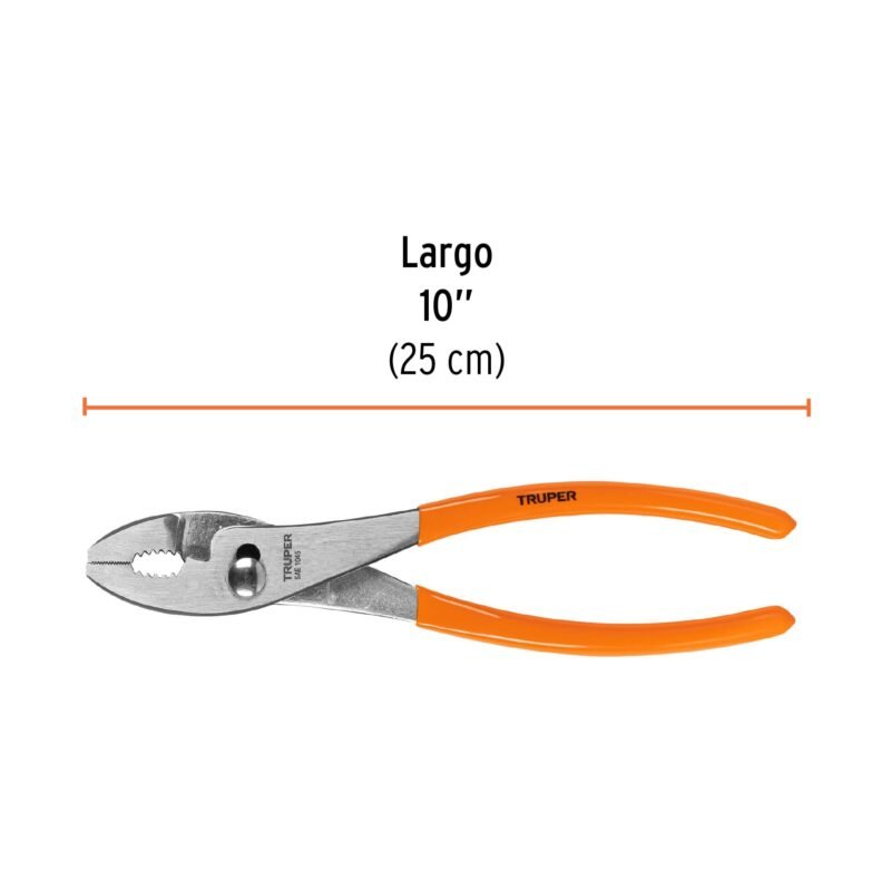 Código: 17302 Pinza de chofer 10' mango de PVC, Truper PCH-10