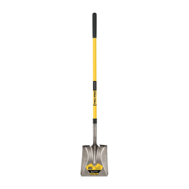 PCL-F.jpg Código: 17167 Pala cuadrada Tru Pro, mango largo de fibra de vidrio 48' PCL-F