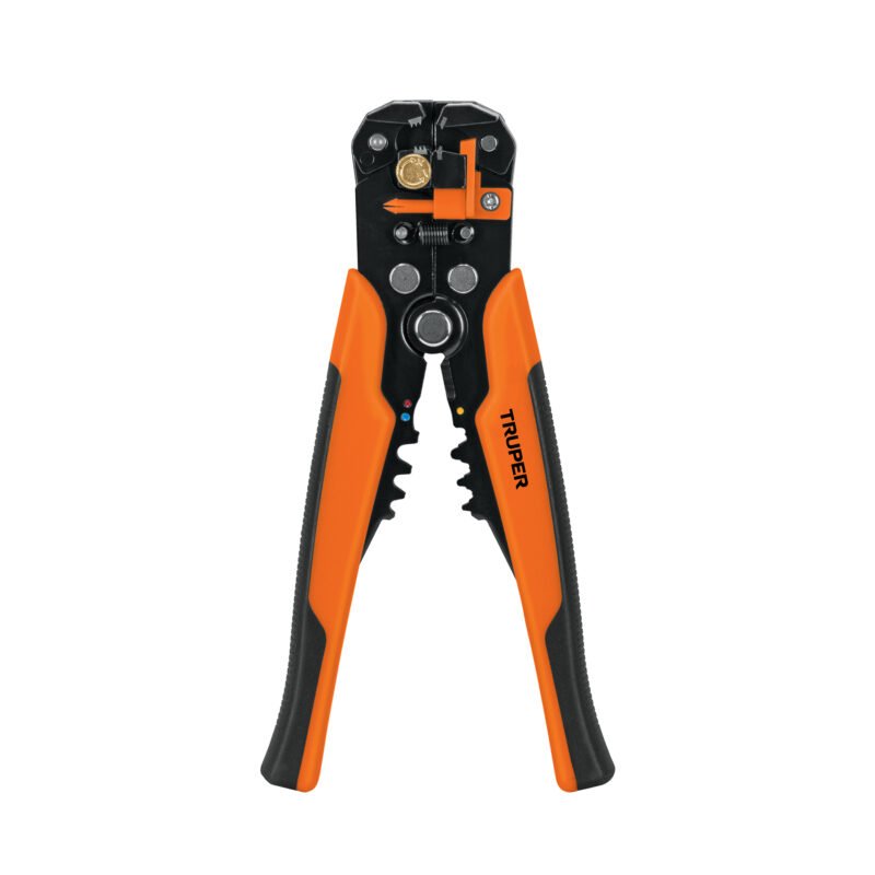 PEC-AUT.jpg Código: 17360 Pinza 8' pela cables automática, 22 a 10 AWG, TRUPER PEC-AUT