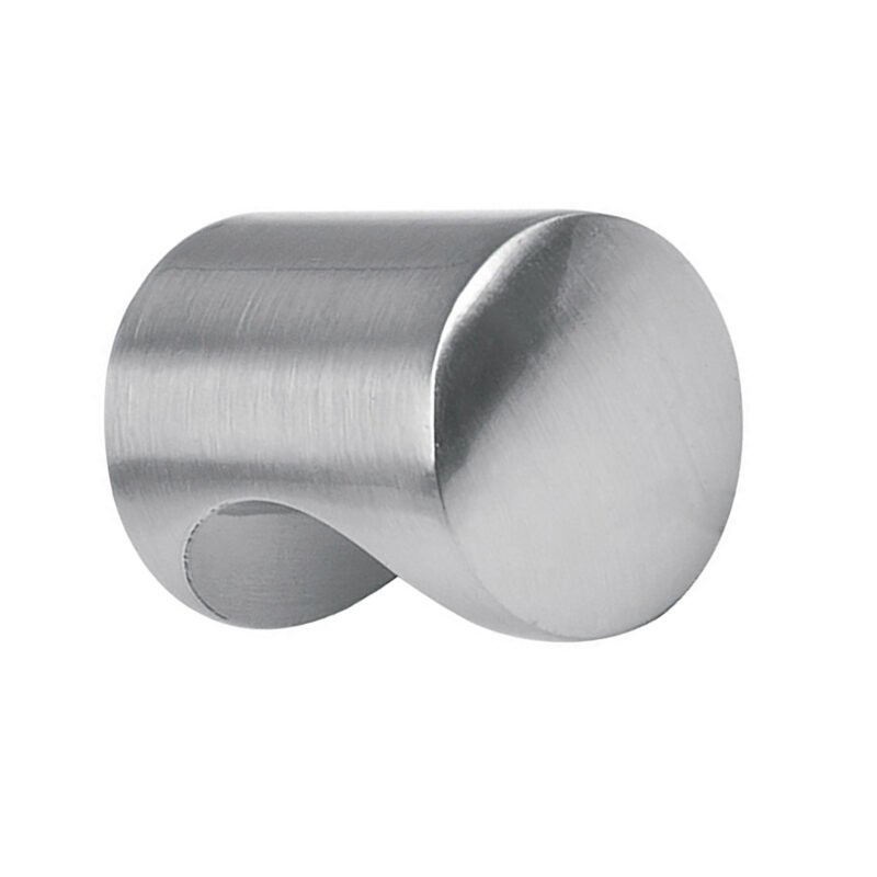 PER-031.jpg Código: 43807 Perilla metálica estilo 'Cilindro', níquel satinado, HERMEX PER-031